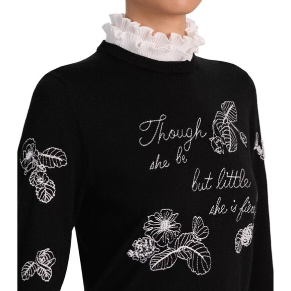 Alice and Olivia Carolann Floral Sweater - Picture 4 of 5